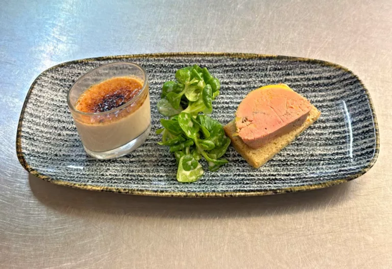 Foie gras & crème brûlée