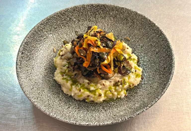 Risotto Arborio, champignons snackés